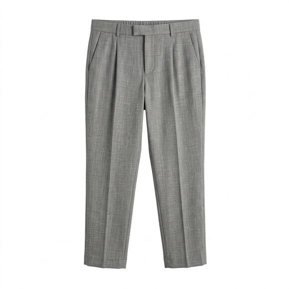 Old Navy Pants - Old Navy Gray Wide Leg High Waisted Linen Blend Pants XL